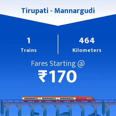 Tirupati To Mannargudi Trains